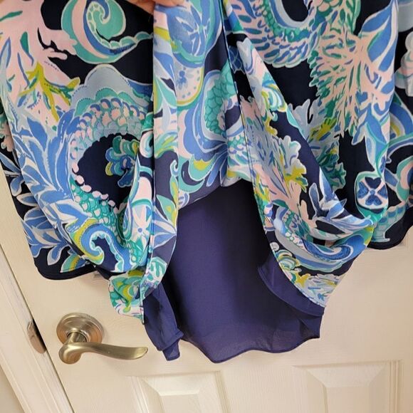 Lilly Pulitzer Florin Sheer Top XS - Picture 5 of 6